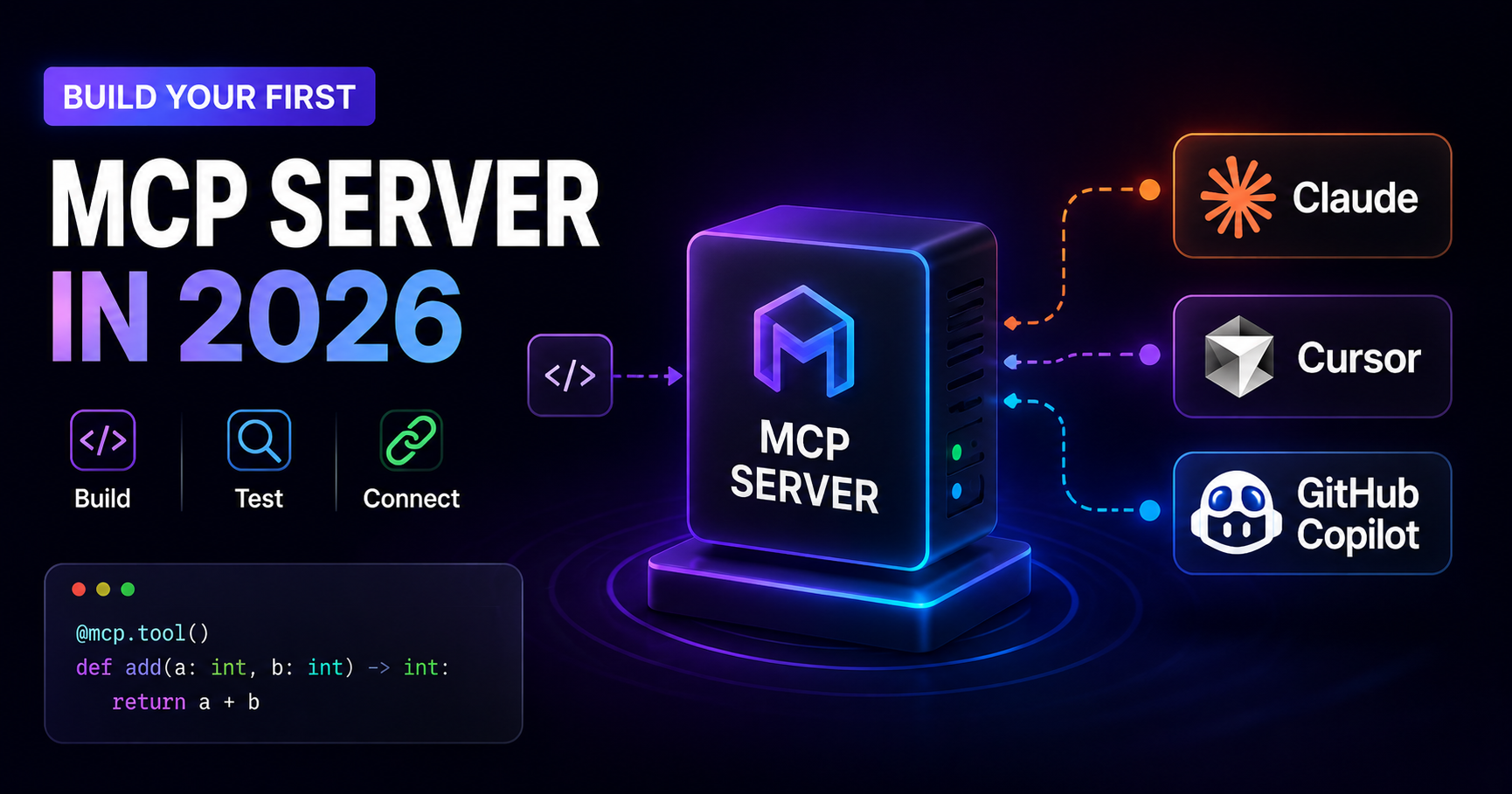How to Build Your First MCP Server in 2026 (Step by Step)