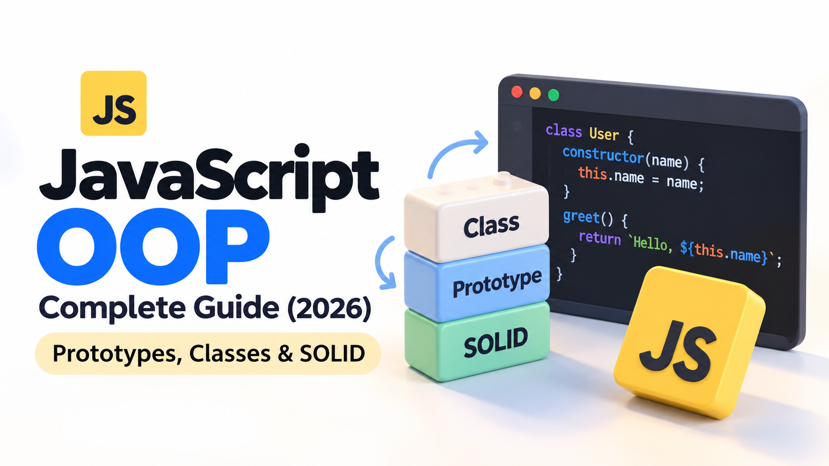 JavaScript OOP Complete Guide: Prototypes, Classes, this, Polyfills & SOLID Architecture